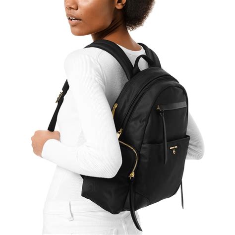 michael kors hudson nylon backpack|michael kors nylon belt bag.